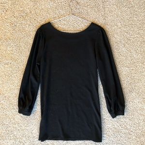 No Brand | Black Long Sleeve Dress [Medium]